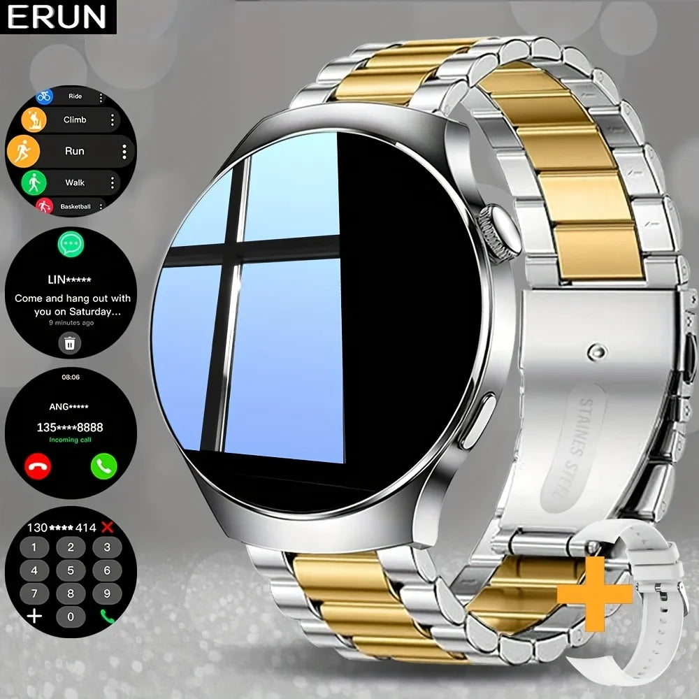 ERUN Smartwatch 1.5" Touch Screen – Call, Sport & Sleep Tracker