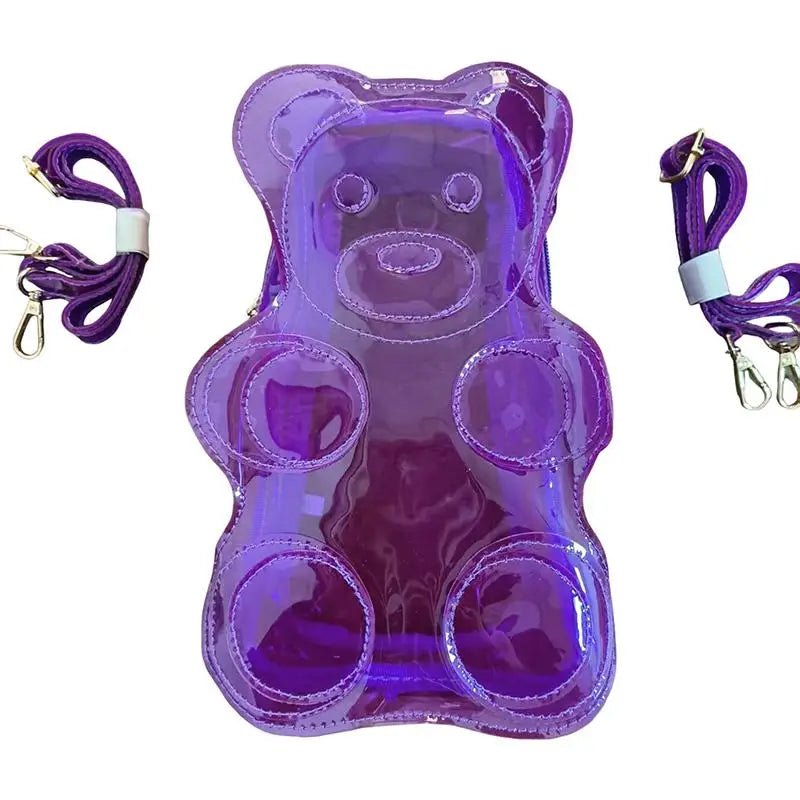 Ita Backpack Cute Bear Clear PVC Display Bag | Anime & School