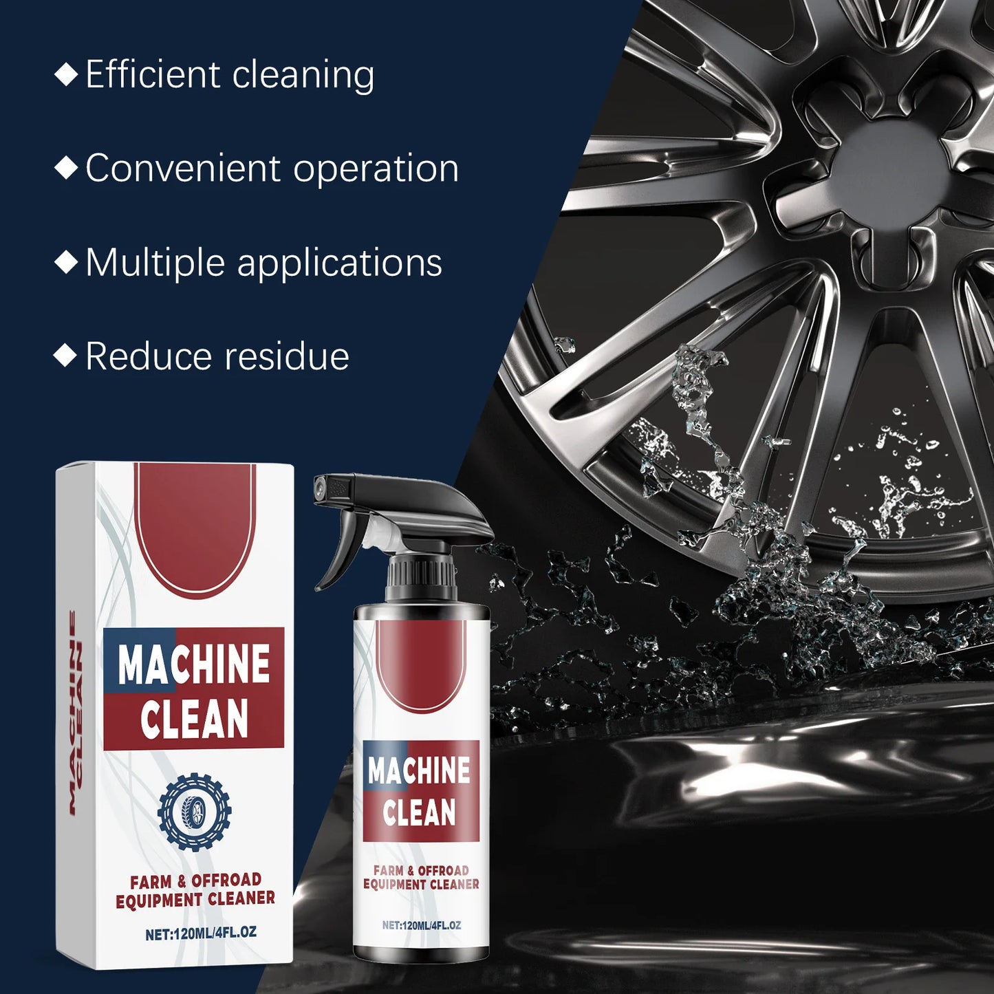 Car Tire Cleaner for All Tires and Wheel Finishes Removes Stubborn Dirt Brake Dust and Road Grime Restores Deep Black Shine Peaceful Pleasures Health and Wellness
