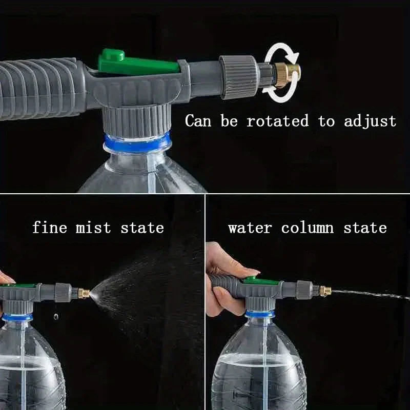 Universal Bottle Spray Head – Garden Watering & Misting Tool
