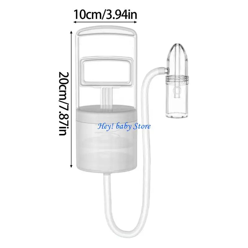 Baby Silicone Nasal Aspirator – Washable, Manual, Ages 0–6