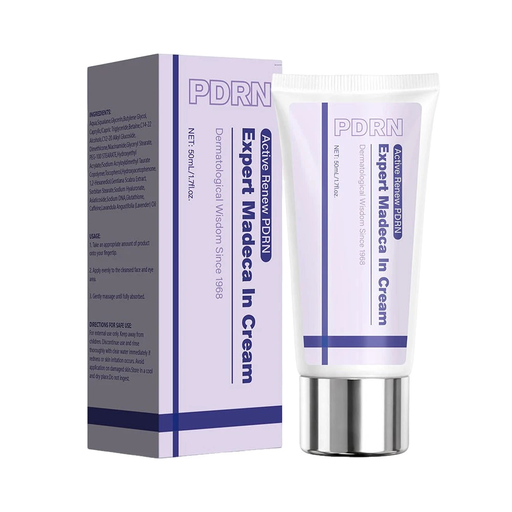 Centella Face Cream Deep Hydration Renew PDRN Cream 50ml, Soothes and Firms The Skin,Moisturizing PDRN Cream for Women Peaceful Pleasures Health and Wellness 50ML Cream