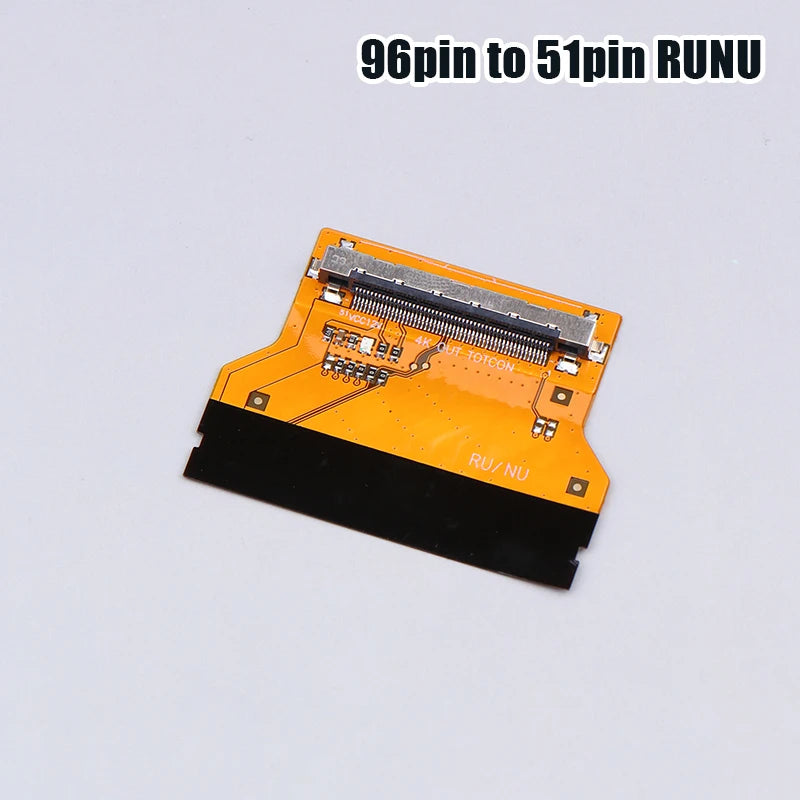 1/3Pcs For TV Motherboard 96P To 51P TUMU RUNU 4K TV Adapter Plate Repair Parts Peaceful Pleasures Health and Wellness 1Pc RUNU