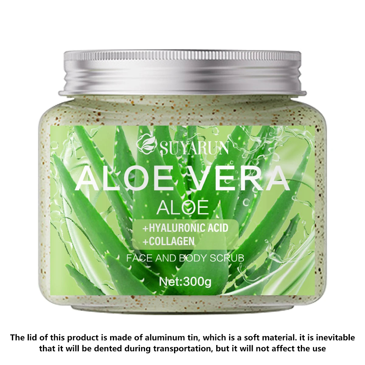 SUYARUN Natural Exfoliating Body Scrub - Raspberry/Aloe/Coconut, Moisturizing Dead Skin Removal, 3 Flavor for Smooth Skin. Peaceful Pleasures Health and Wellness 300g 2