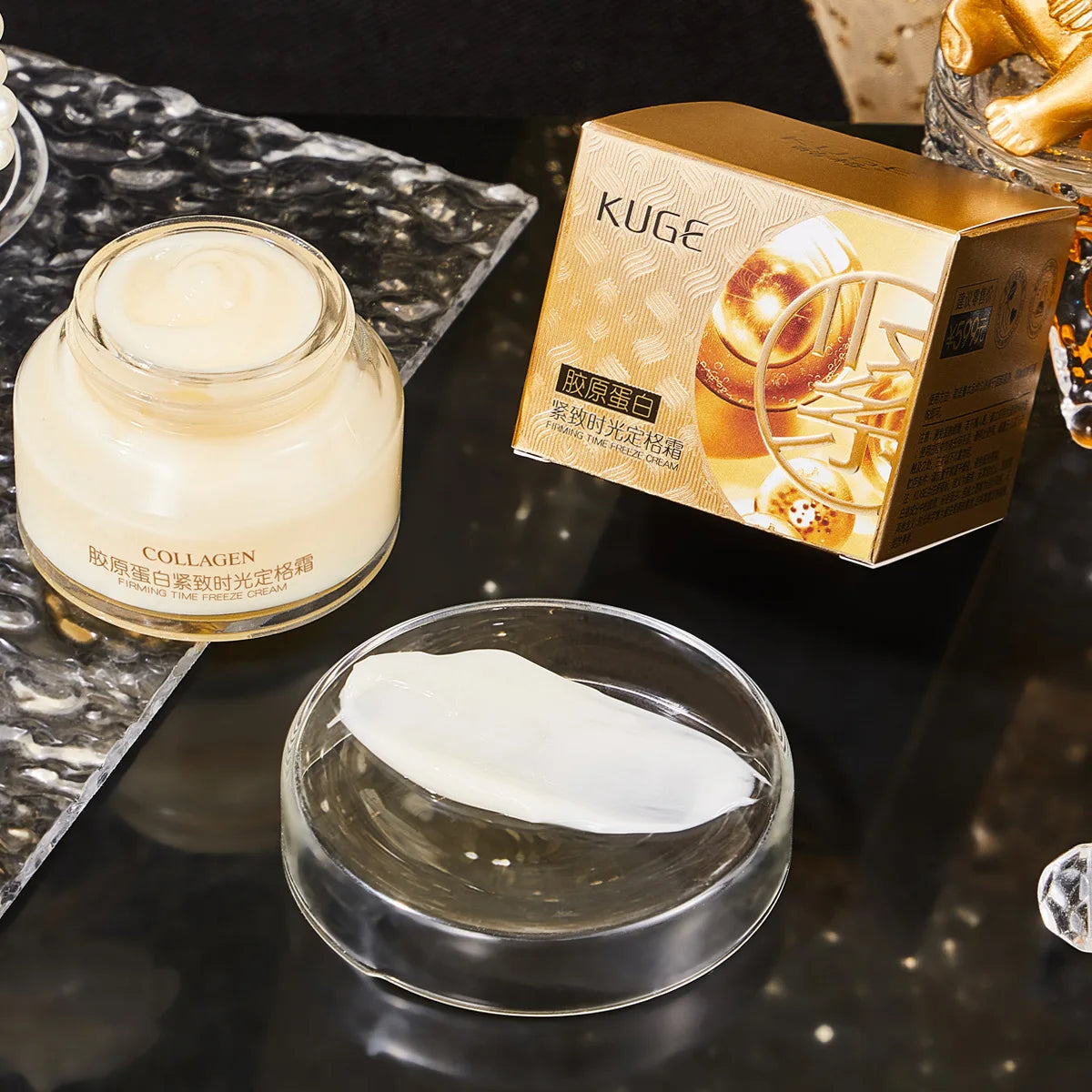 Collagen Cream Lifting Firming Cream MoisturizingReduces Wrinkles & Fine Lines Brighten 50g Peaceful Pleasures Health and Wellness