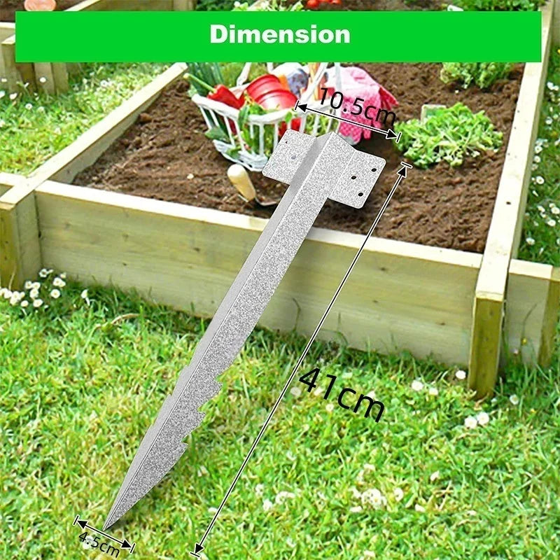 Metal Sleeper Stake Landscap Edging Anchoring Spikes Fixing Pegs