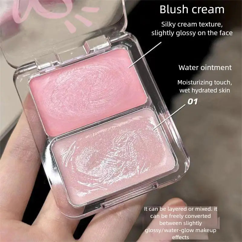 Water Light Cream Blush – Hydrating Cheek Tint & Contour