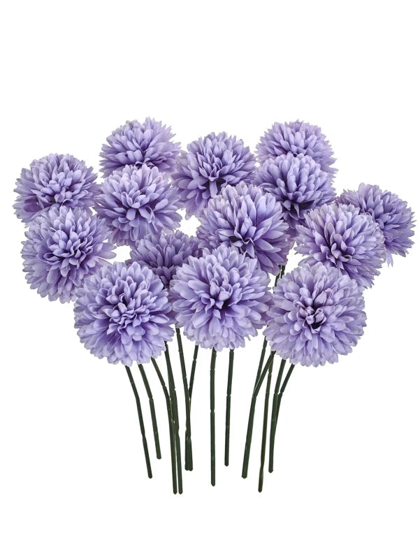 Artificial Silk Dandelion & Hydrangea Flowers – 10/20 Pcs