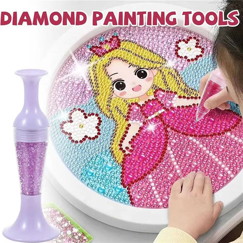 A36T-6Pcs Diamond Art Painting Pen, Diamond Art Painting Kits,Diamond Art Accessories Pens, Diamond Dotting Tool Peaceful Pleasures Health and Wellness