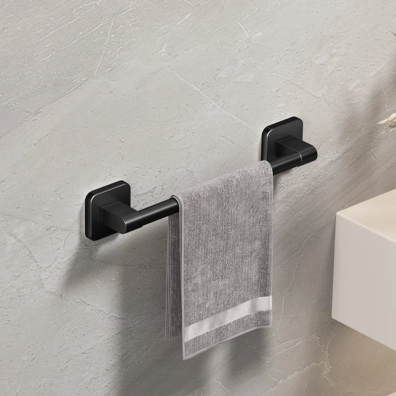 No-Drill Self-Adhesive Towel Bar | Aluminum Towel Rack
