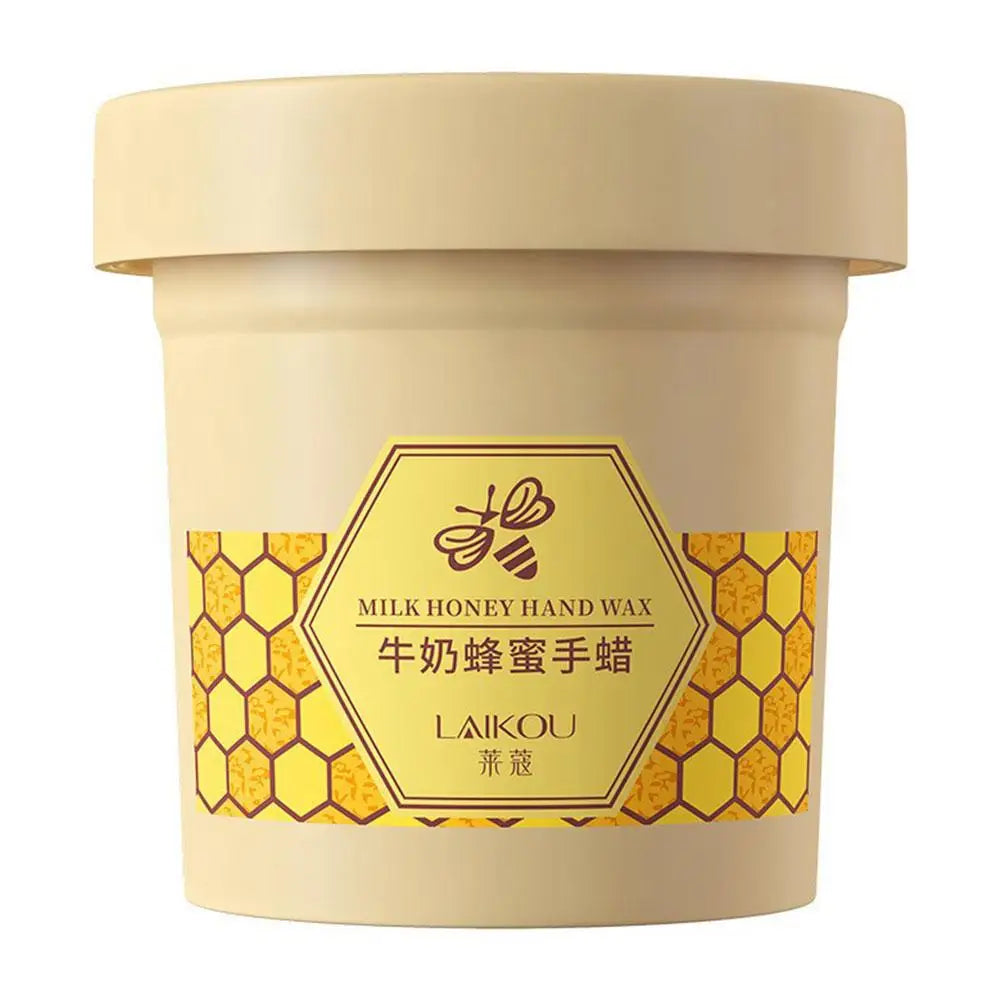 24K Gold Milk Honey Hand Care Masks Soothing Moisturizing Exfoliating Whitening Nourishing Hydrating Gel Hand Mask Peaceful Pleasures Health and Wellness 120g