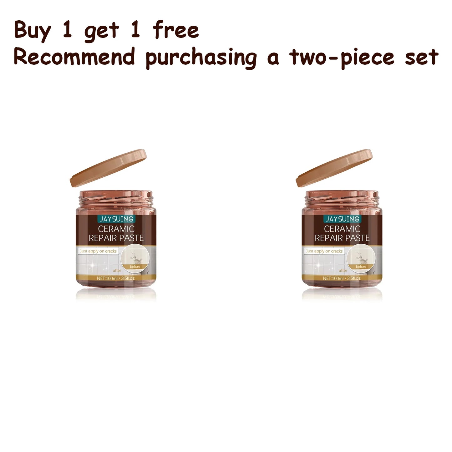 Ceramic Tile Repair Glue | Waterproof Crack & Chip Fix 100ml