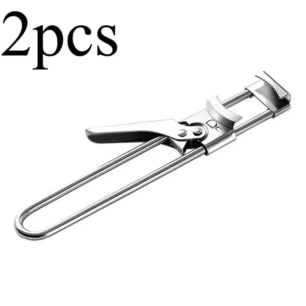 Adjustable Stainless Steel Jar Opener for Seniors & Tight Lids
