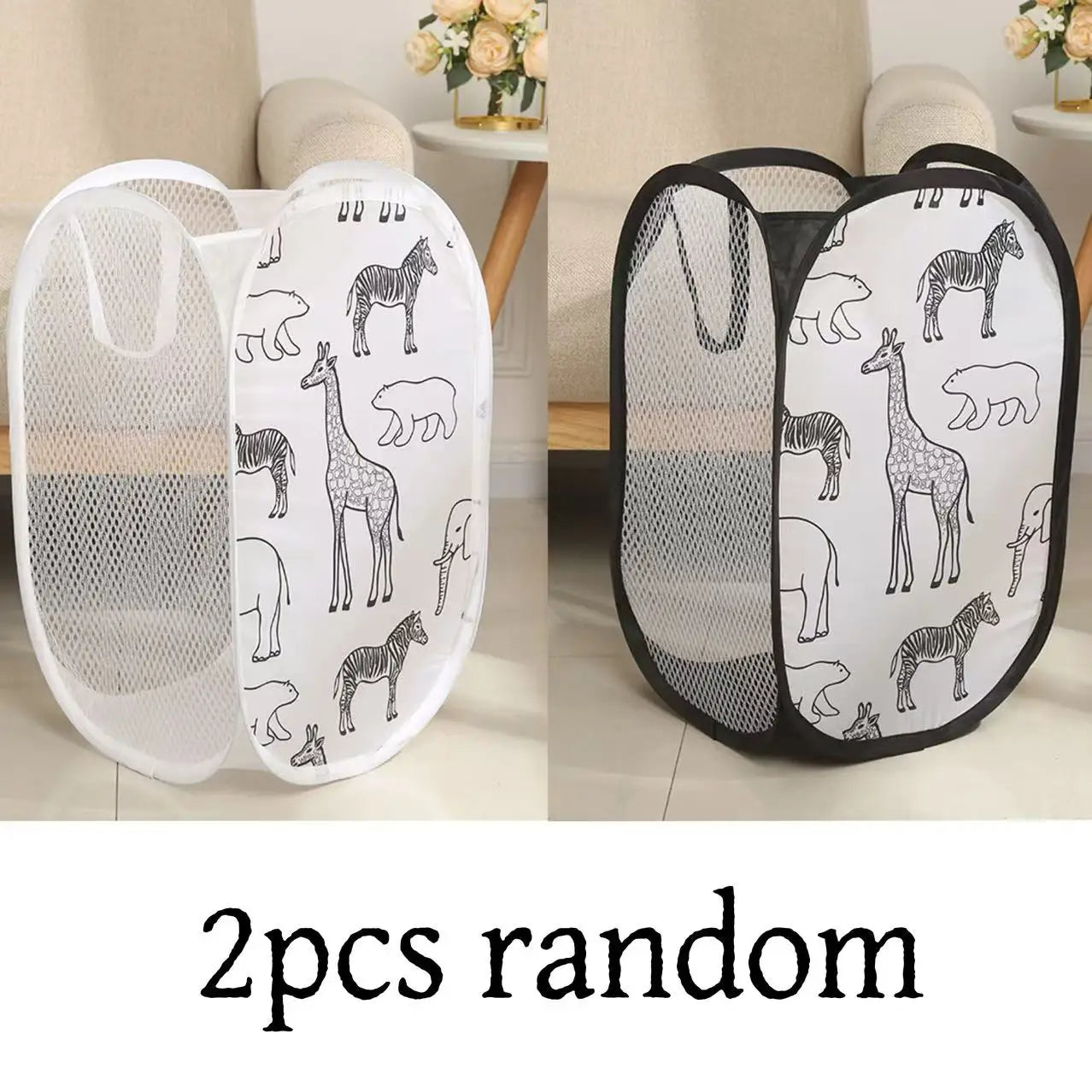 Storage Basket Laundry Basket Home Dirty Clothes Basket Organizing Storage Basket Bathroom Dirty Clothes Storage Basket Peaceful Pleasures Health and Wellness 2pcs random