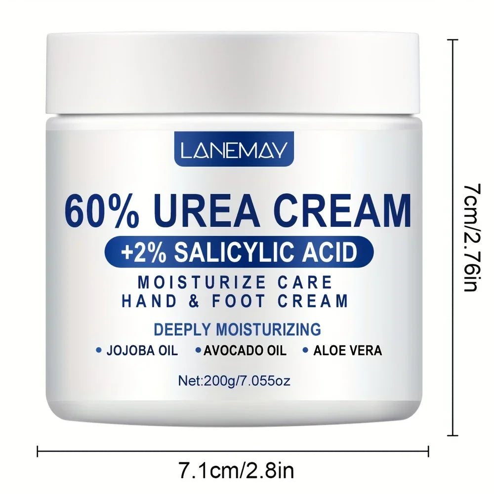 Lanemay 60% Urea Cream – Hand & Foot Moisturizer 200g