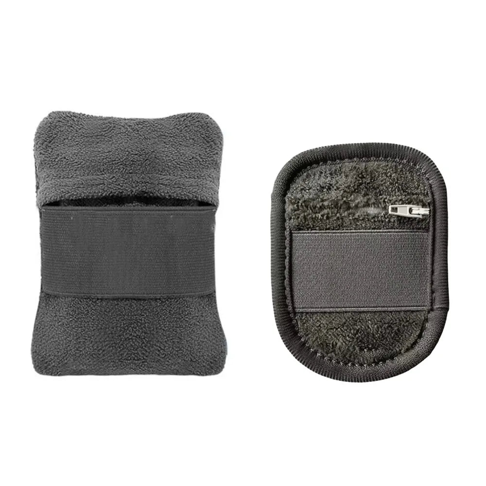 2-Pack Quick-Dry Beach Sand Remover Gloves | Coral Fleece
