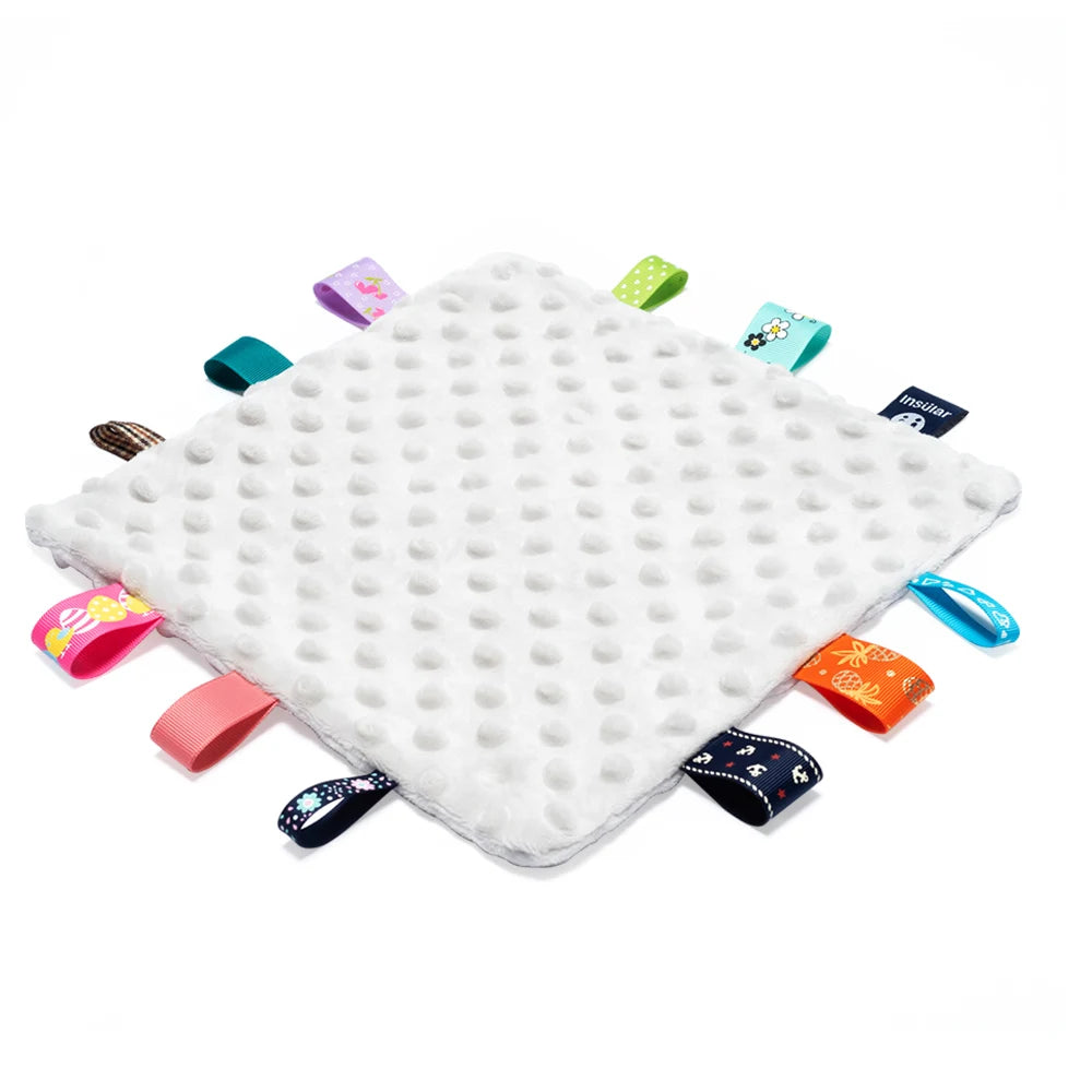 Baby Taggies Comfort Blanket | Soft Soothe Towel for Newborns