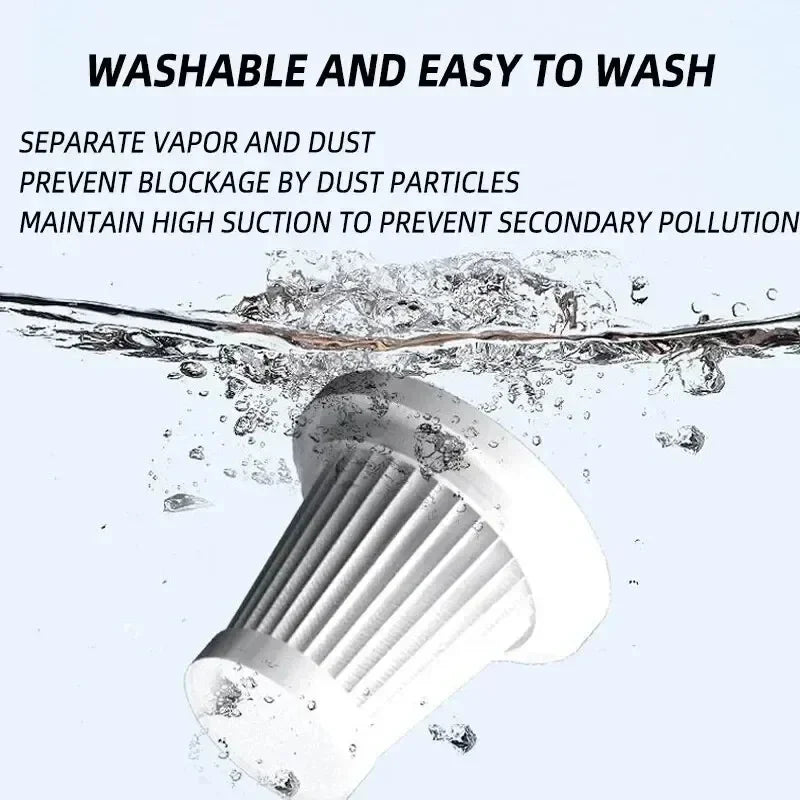 120W Wireless Handheld Vacuum – Car & Home, HEPA Filter