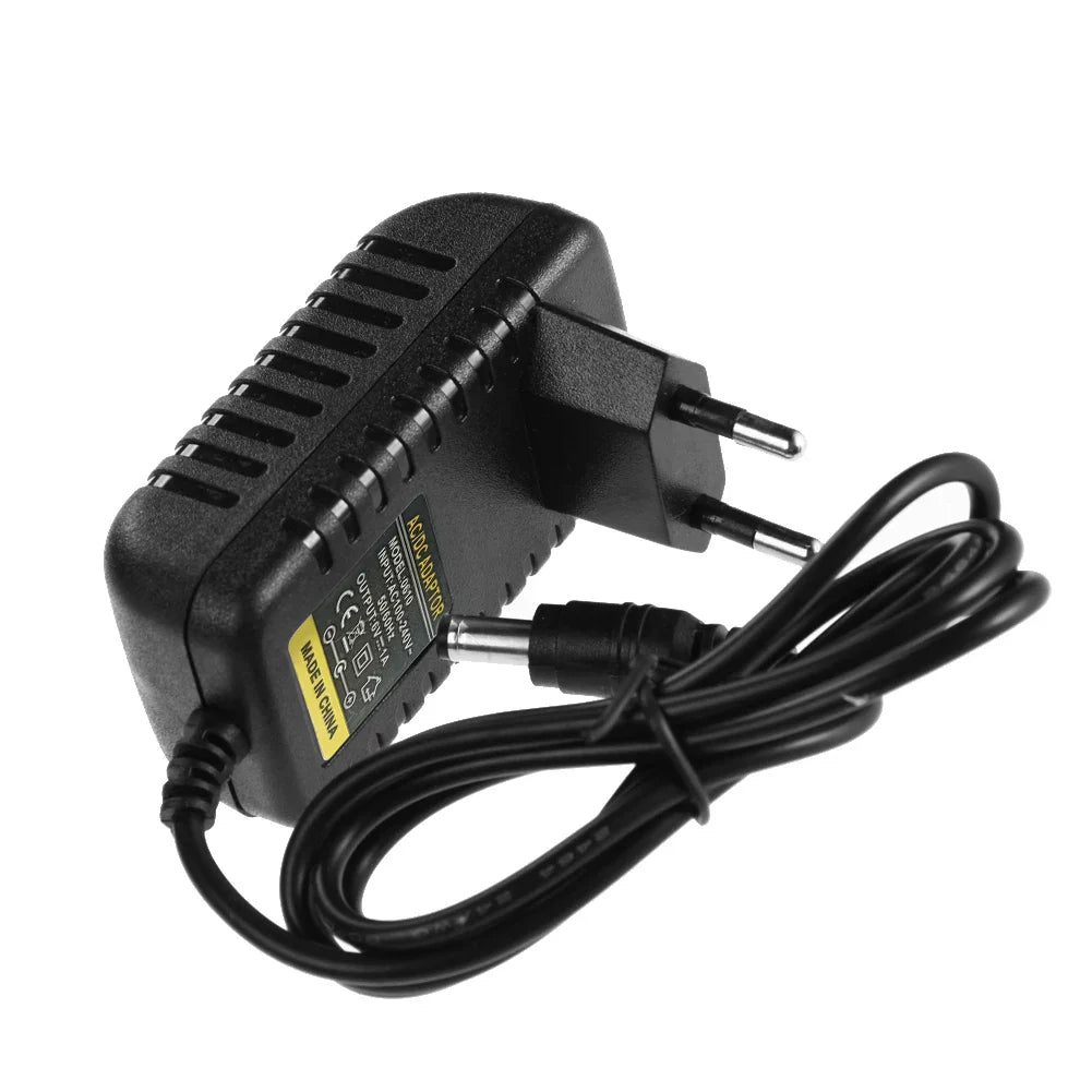 ALLOYSEED 6V 1A Universal Power Adapter EU Plug 5.5x2.5mm