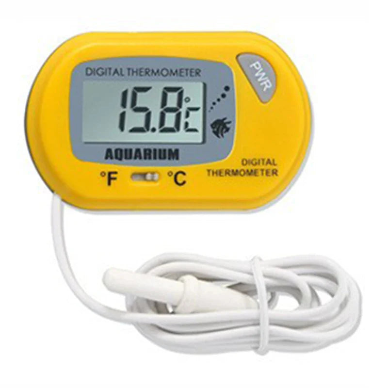 Digital Aquarium Thermometer – LED Display & Waterproof Sensor