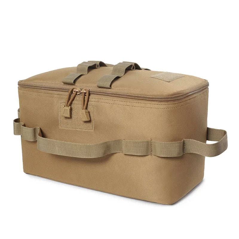 Outdoor Camping Storage Bag – Gas Canister & Cookware Organizer