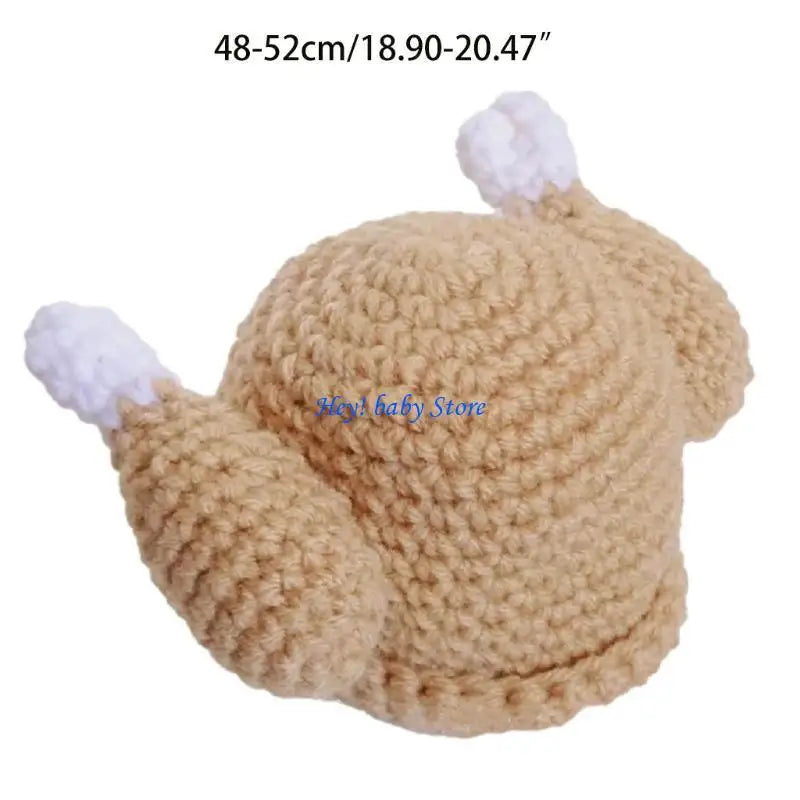 Knitted Turkey Hat for Kids & Adults | Holiday Costume Hat