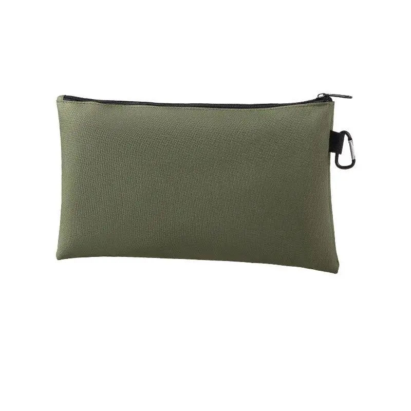 Multipurpose Tool Pouch Bag with Zipper & Carabiner