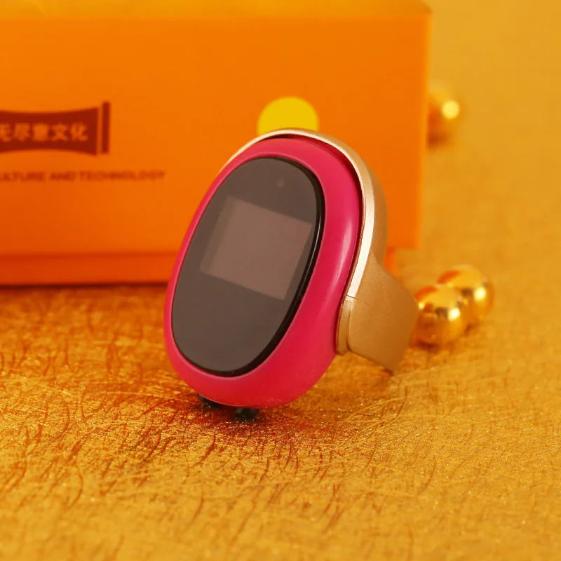Automatic Counter, Concealed Hand Press Clip, Vibration, Night Light Flashing, Charging, Digital Display Screen, Ring Counter Peaceful Pleasures Health and Wellness 1
