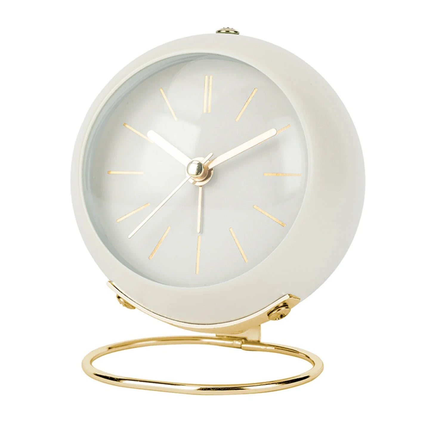 Silent Analog Alarm Clock with Night Light | Luxfacigoo