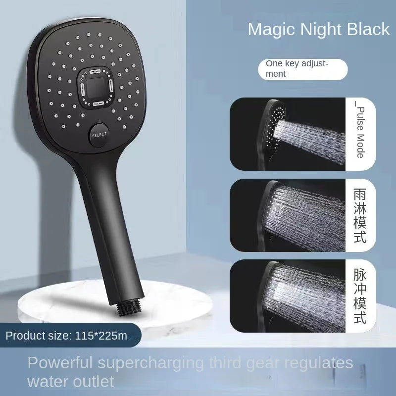 URGGU Handheld High Pressure Single Nozzle Shower Head