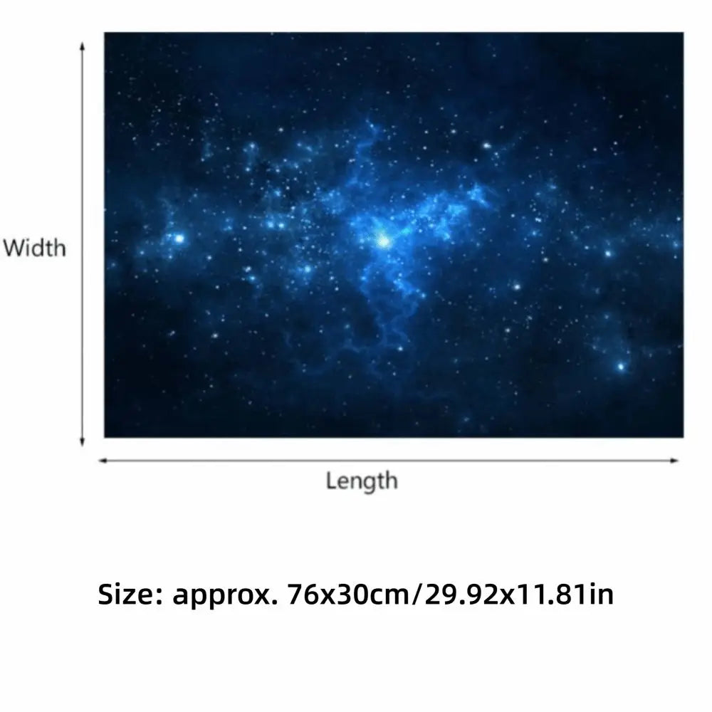 Galaxy Space PVC Adhesive Fish Tank Background Poster