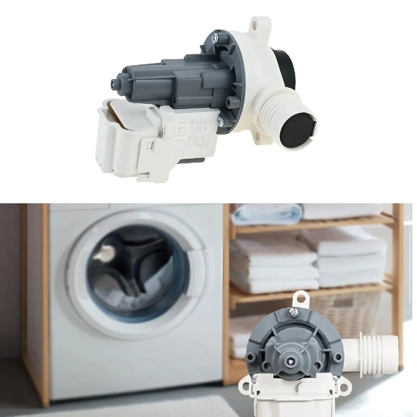Washing Machine Drain Pump W11399437 – Whirlpool Maytag Kenmore
