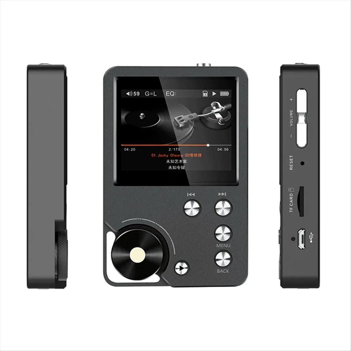 Hi-Fi MP3 Player Lossless DSD Audio + 64GB Memory Card Peaceful Pleasures Health and Wellness
