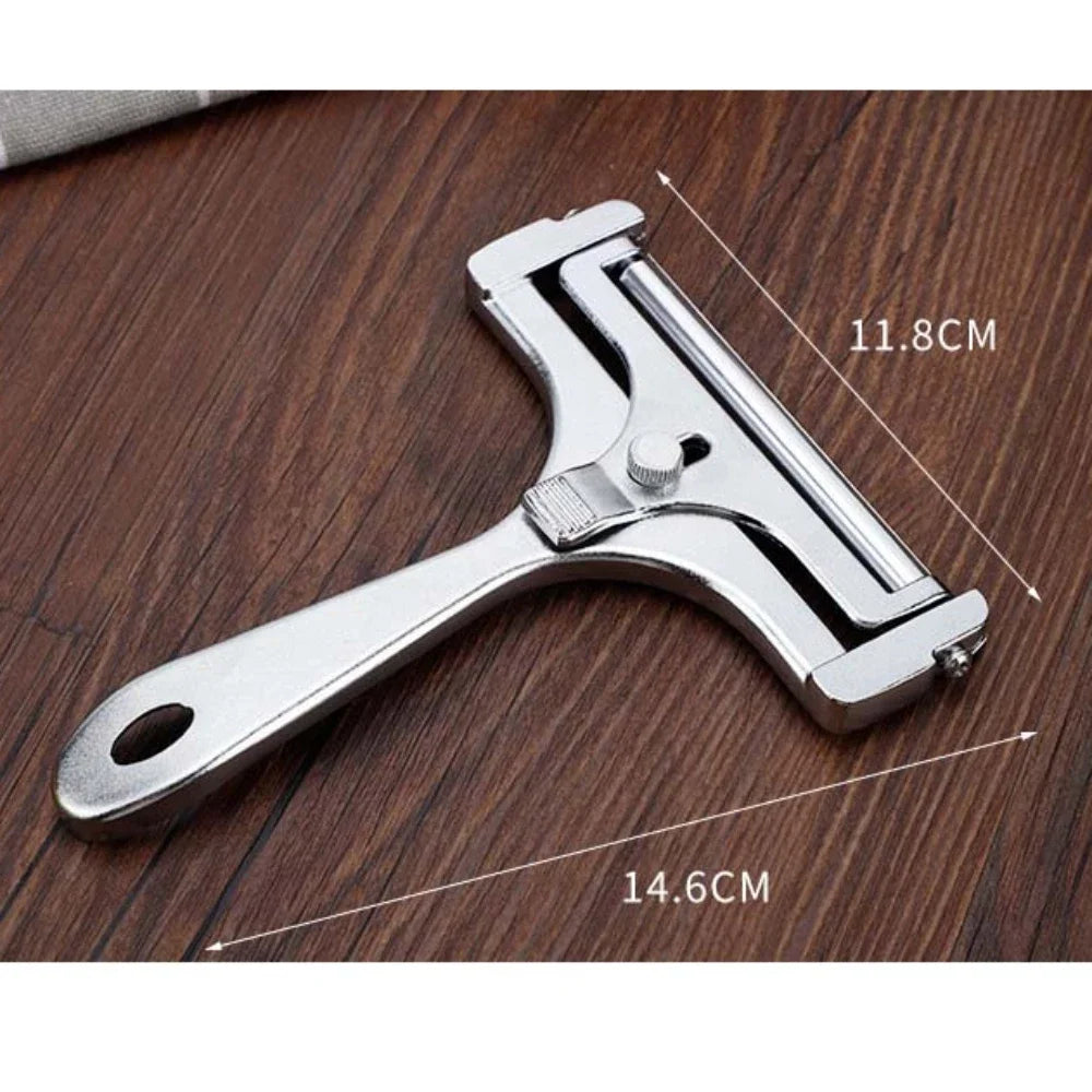 Adjustable Cheese Slicer – Stainless Steel Board Knife & Cutter