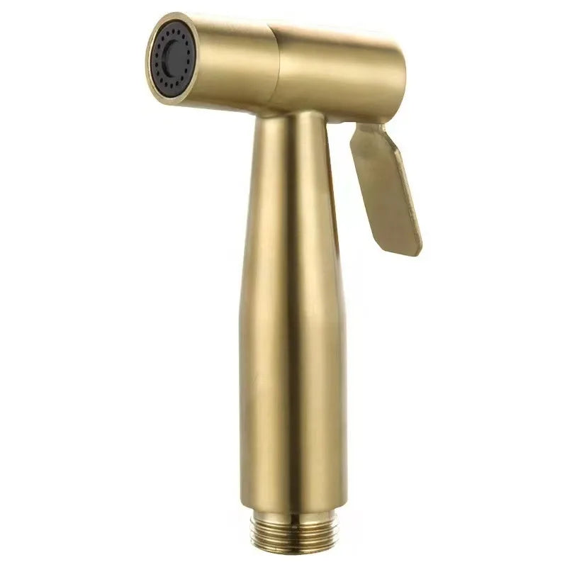 Gold 3-Piece Bidet Spray Set | Stainless Steel Bathroom Kit