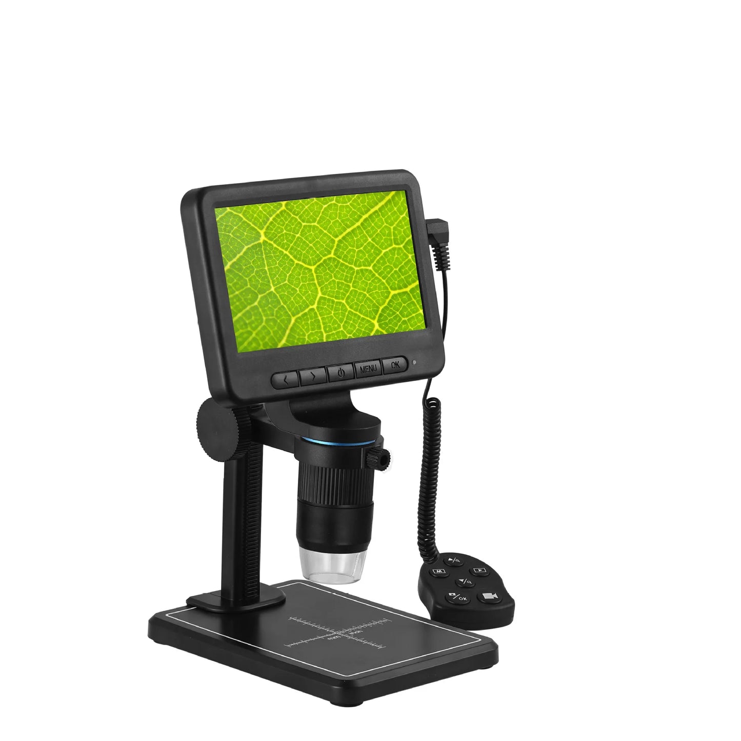 5-Inch Screen Digital Microscope Supports Wifi Same Screen Connection for Computer Measurement Peaceful Pleasures Health and Wellness 2