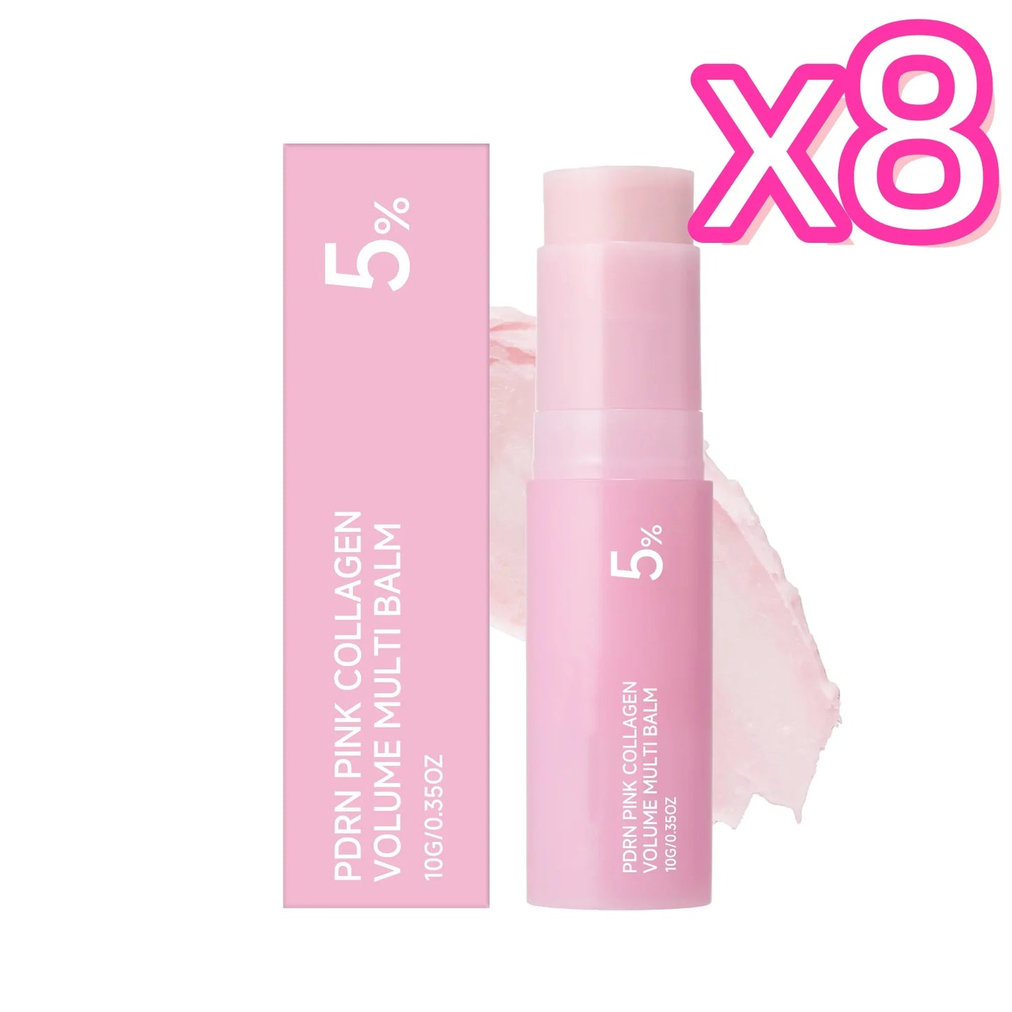 Collagen Multi Balm Revitalize Skin Reduce Rough Repair Damaged Skin Brighten Complexion Smooth Fine Lines PDRN Multi Balm Stick Peaceful Pleasures Health and Wellness 10g Boxed x 8