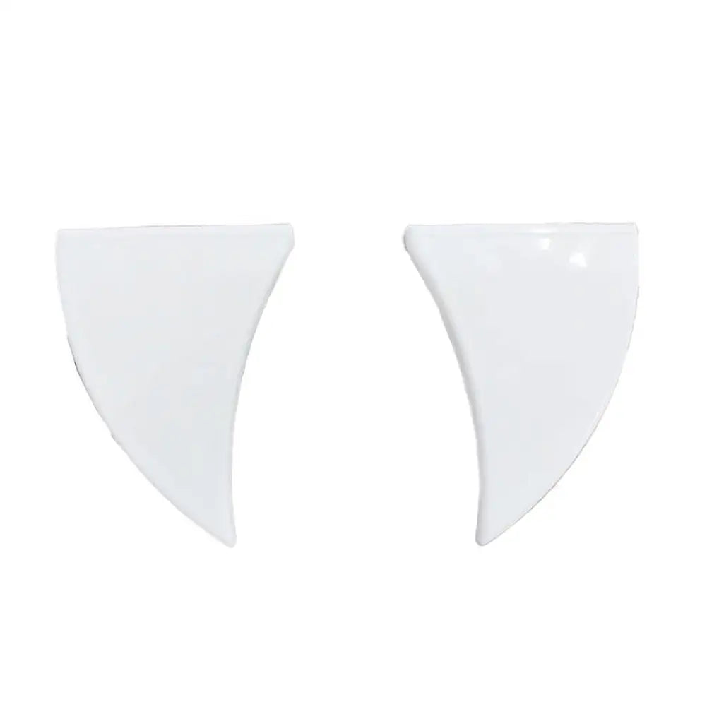 3D Vampire Fang Car Grille Decor – Halloween Devil Horns 2-Pack
