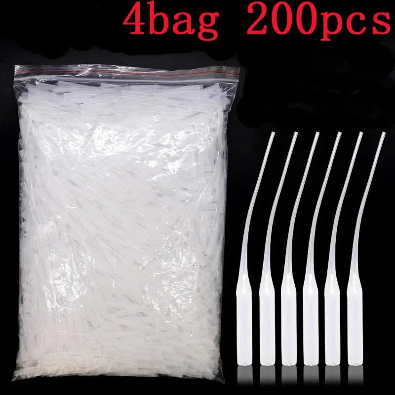 100pcs CA Glue Micro-Tips | Precision Applicator for Crafts