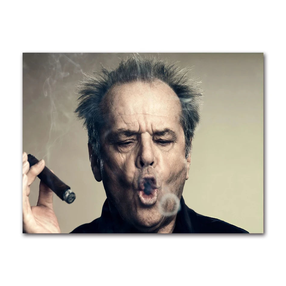 Jack Patrick photo wall pictures, art decoration, cigar poster, prints, black and white canvas paintings Peaceful Pleasures Health and Wellness 1094-02 40x60cm Unframed