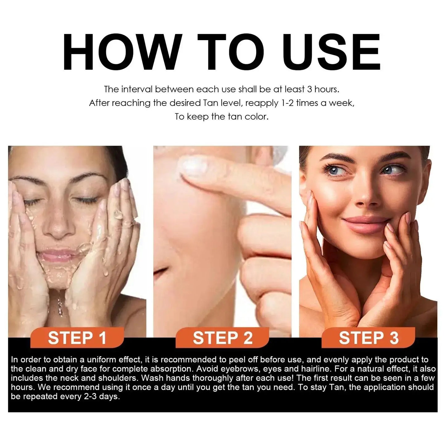Eelhoe Natural Bronzer Tanning Cream – Face & Body Self Tanner