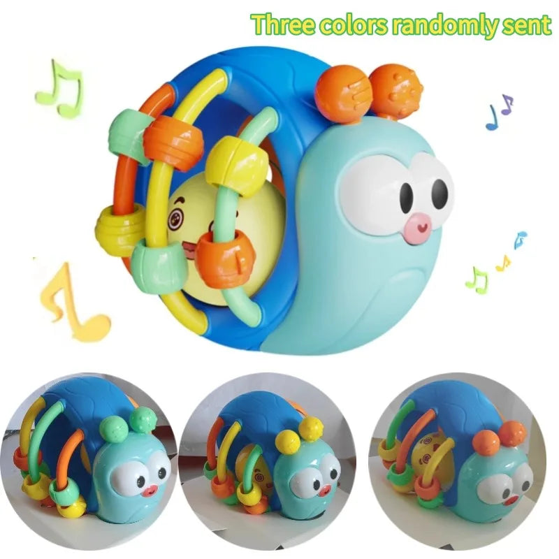 Baby Rattle Sensory Ball Toy | Soft Grasp Crawling Toy 0–12M