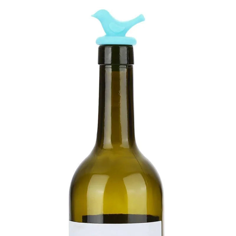 Random Silicone Wine Beer Bottle Cap Stopper Beverage Savers Bar
