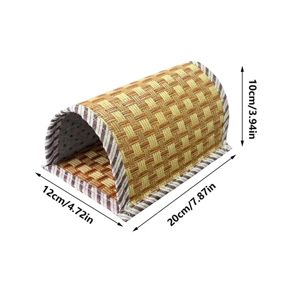 Woven Hamster Bed Cave | Breathable Cooling Nest for Small Pets