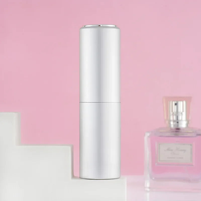 20ml Portable Mini Refillable Perfume Bottle Spray Empty Cosmetic Containers Atomizer Bottling For Travel Tool Peaceful Pleasures Health and Wellness Silver 20ml