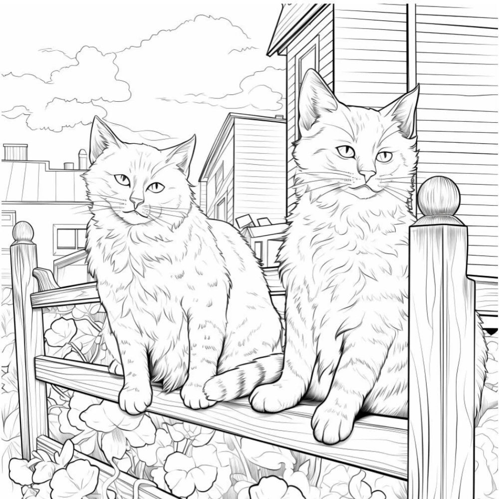 Single 22-Page Art Coloring Book Adults Kids Birthday Party Idea