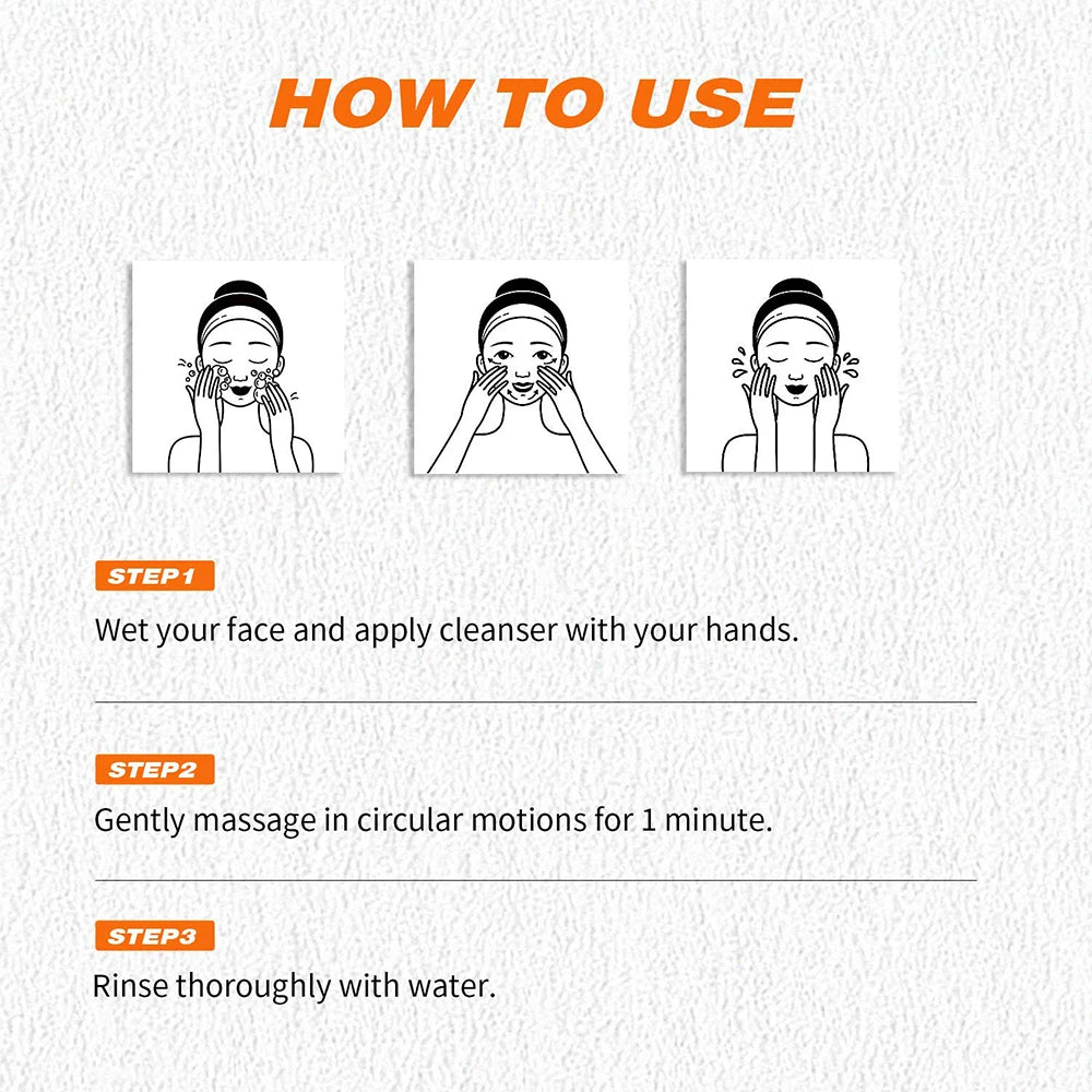 Turmeric Cleanser Moisturize Facial Brightening Skin Tone Daily Face Wash Foam with Brush Skin Care Clean Lemon Fruit Extract Peaceful Pleasures Health and Wellness