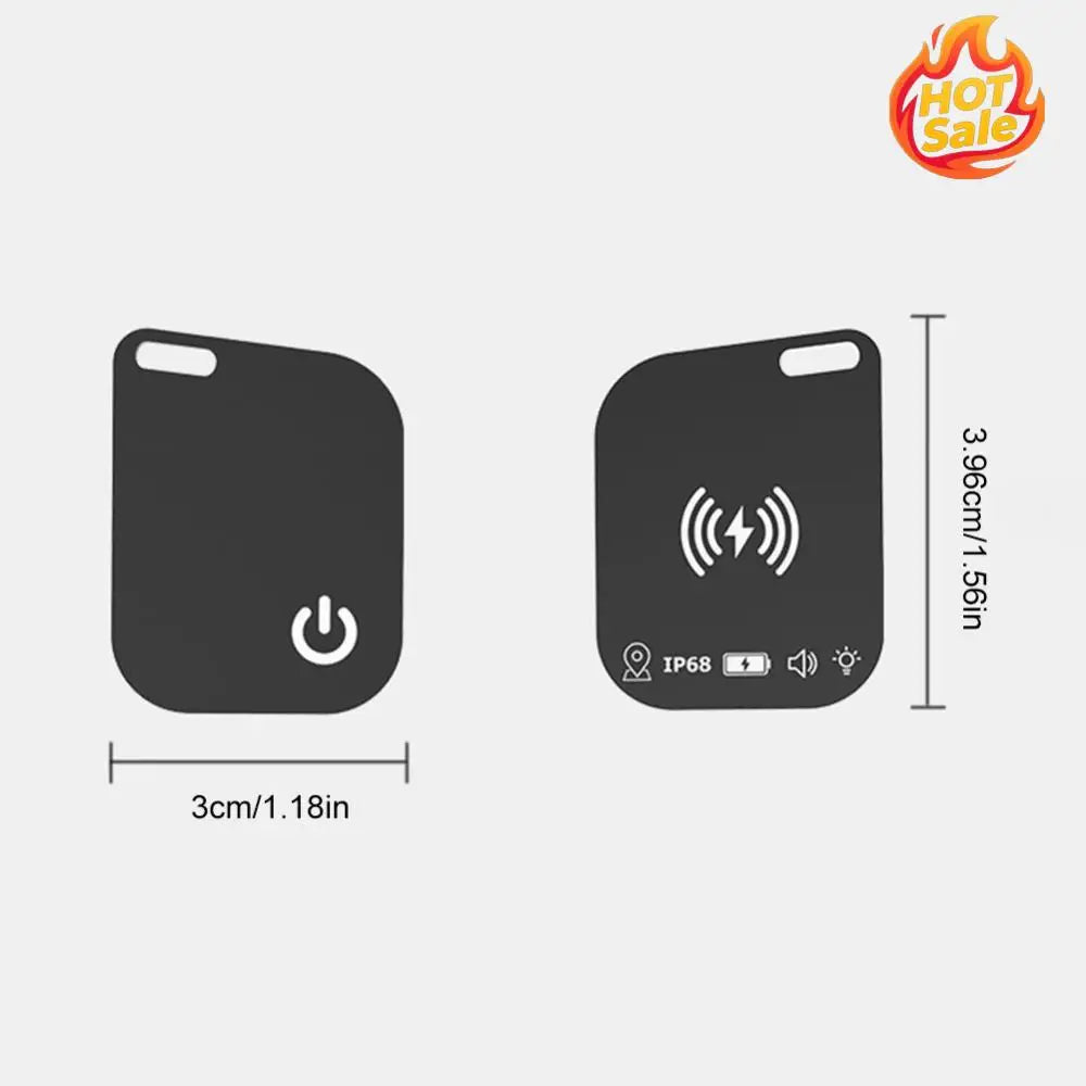 Wireless Charging Wallet Tracker Card | Apple Find My IPX68