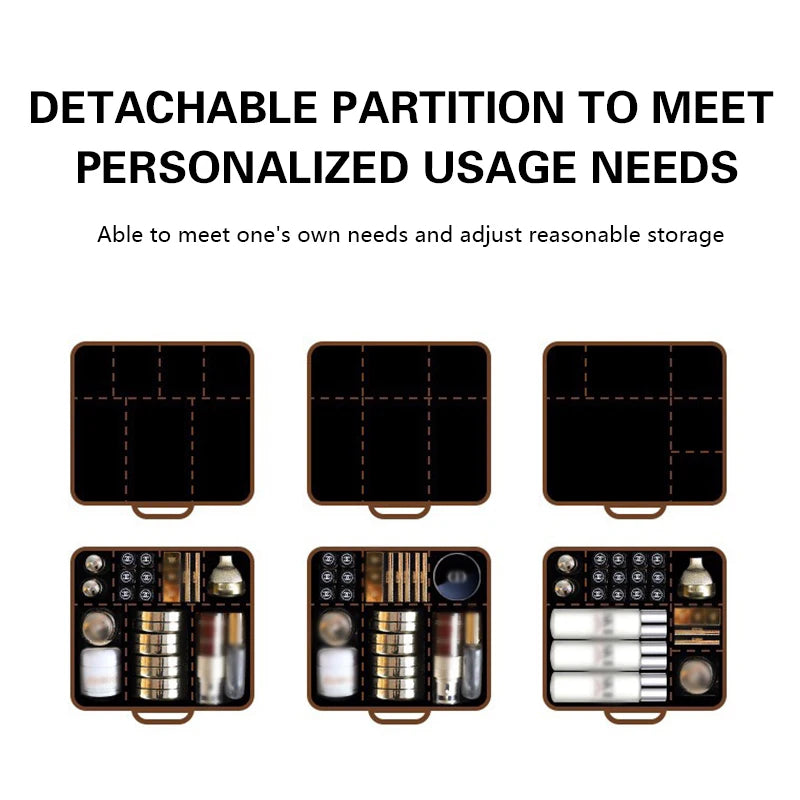 Professional Dividers Makeup Brush Case Makeup Artist Travel Clear Waterproof Cosmetic Organizer Bag with Adjustable Strap Peaceful Pleasures Health and Wellness