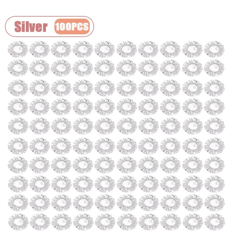 Reusable Aluminum Foil Food Covers – Stretch Lids for Plates & Bowls